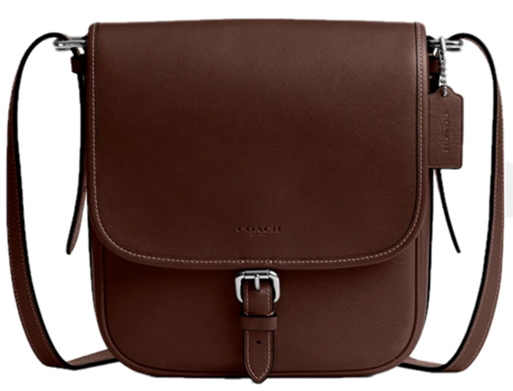Túi Coach Hitch Flap Crossbody Bag 'Maple' CV979-MPL