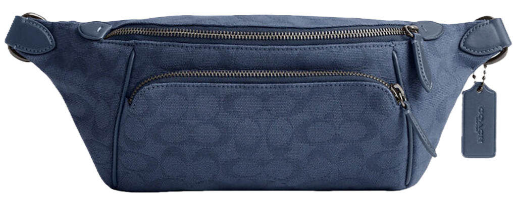 Túi Coach League Belt Bag 'Washed Chambray' CU008-D61