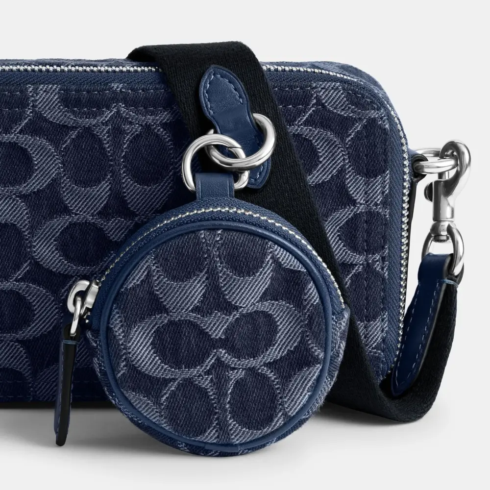 Túi Coach Signature Crossbody Bag ‘Denim’ CAS41-DEB - Ảnh 3