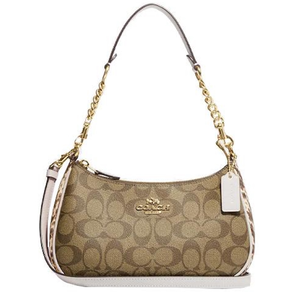 Túi Coach Teri 24 Shoulder Bag ‘Beige’ CC323-IMLOT