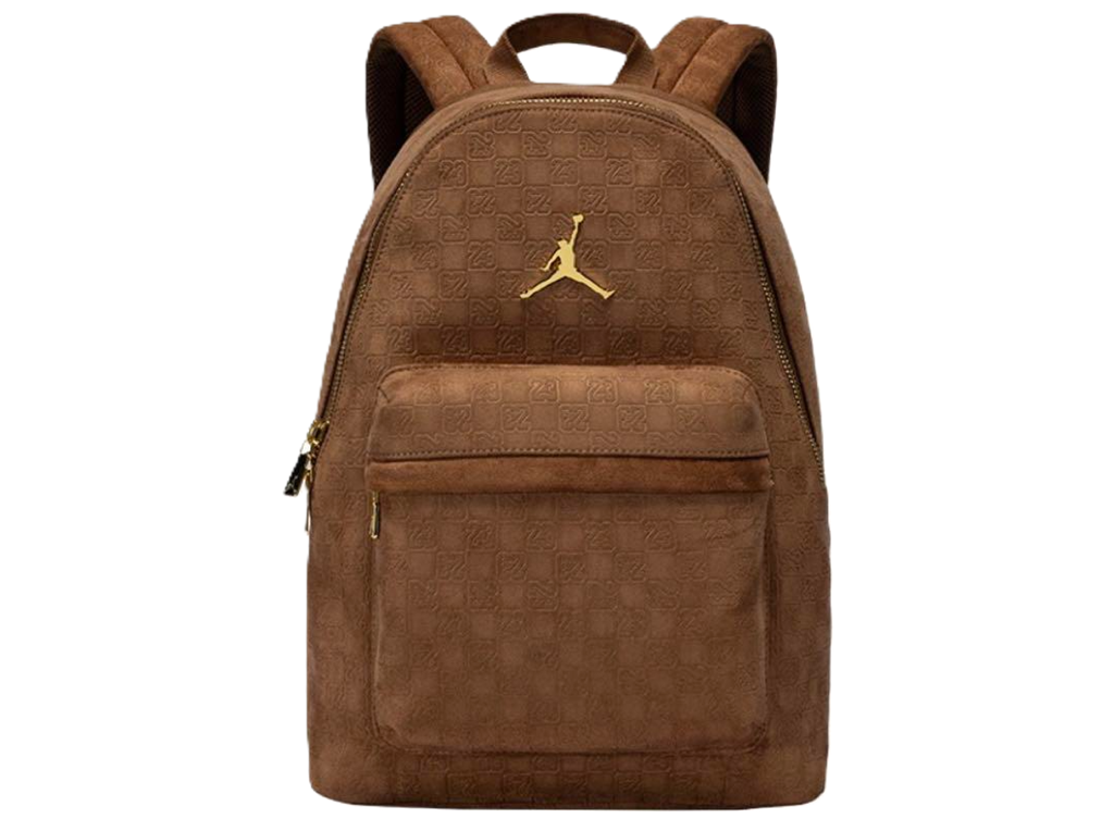 Balo Nike Jordan Monogram Suede ‘Brown’ JD2533180AD-002