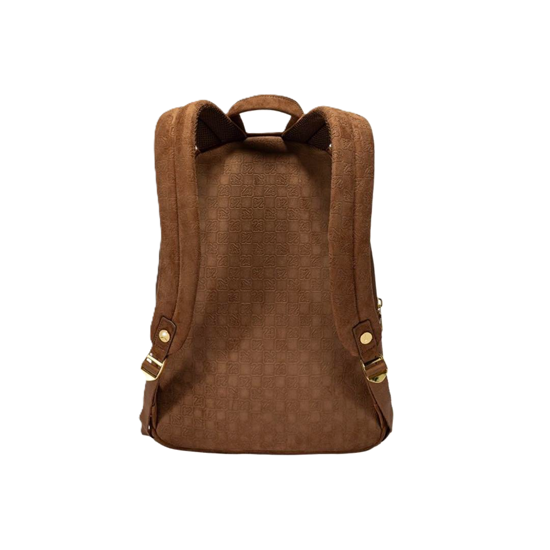 Balo Nike Jordan Monogram Suede ‘Brown’ JD2533180AD-002 - Ảnh 3