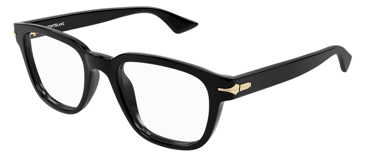 Kính Montblanc Eyeglasses 'Black' MB0305O-001 - Ảnh 3