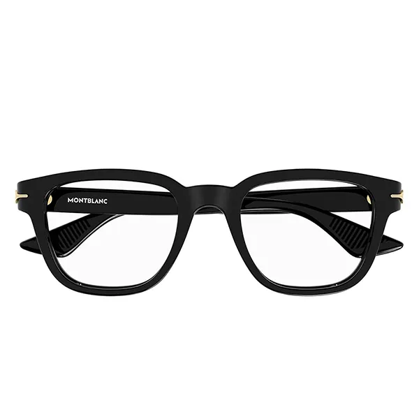 Alternative view of Kính Montblanc Eyeglasses 'Black' MB0305O-001