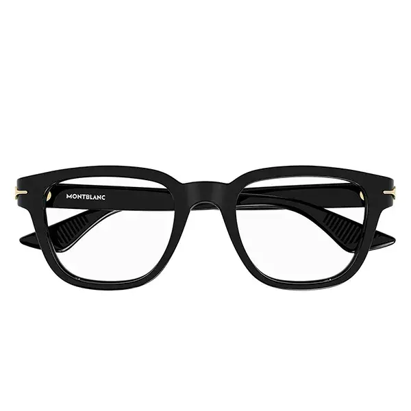 Alternative view of Kính Montblanc Eyeglasses 'Black' MB0305O-001