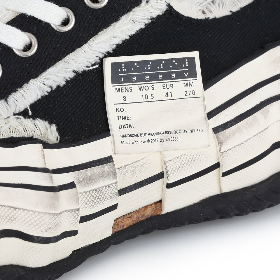 Giày xVESSEL G.O.P. Lows O.G. ‘Black Distortion’ F21X29B - Ảnh 9