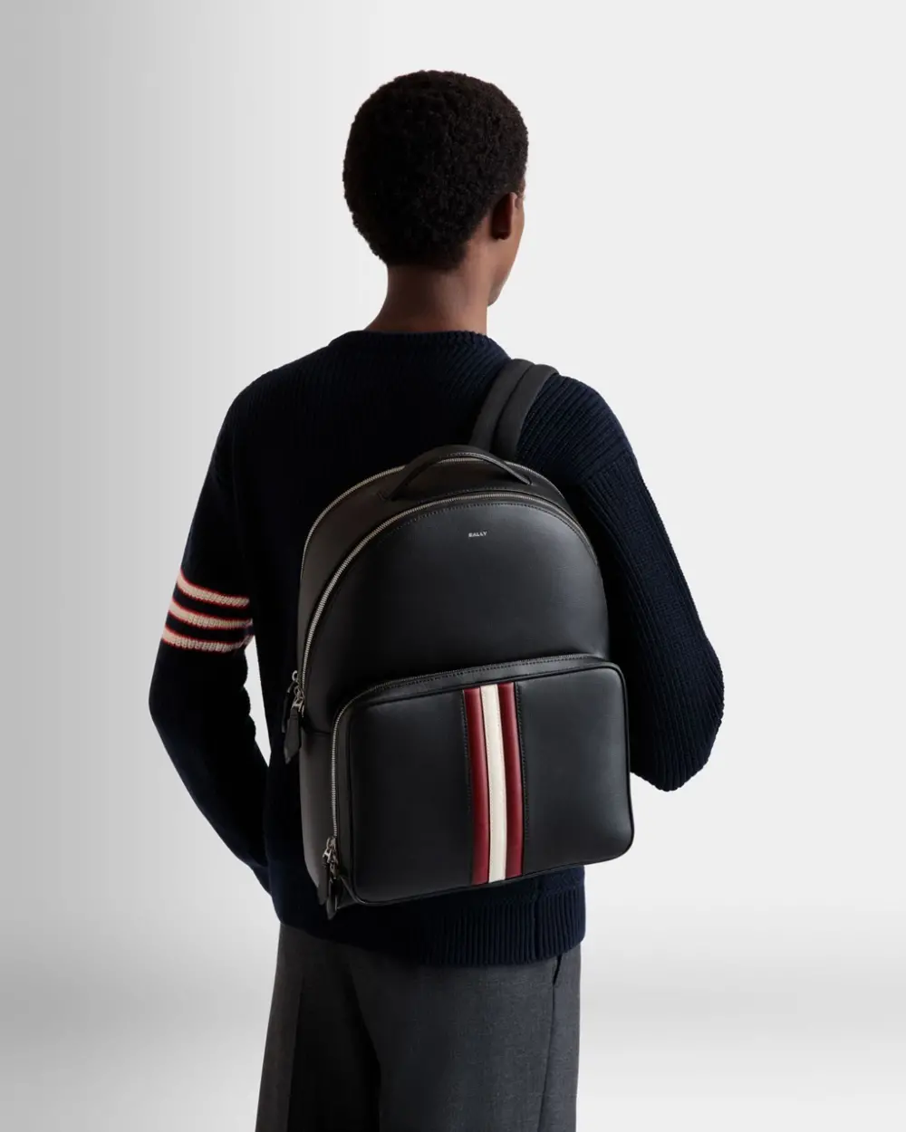 Alternative view of Balo Bally Mythos Backpack Recycled Leather 'Black' 6308460