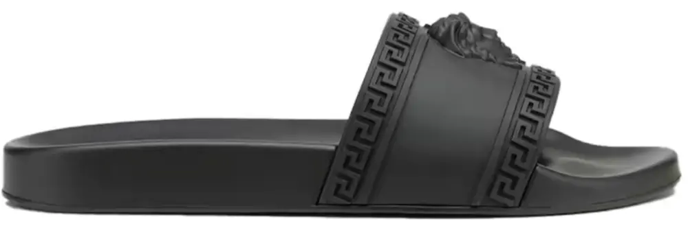 Dép Versace Palazzo Pool Slides ‘Black’ DSU5883-DGO9G-D41