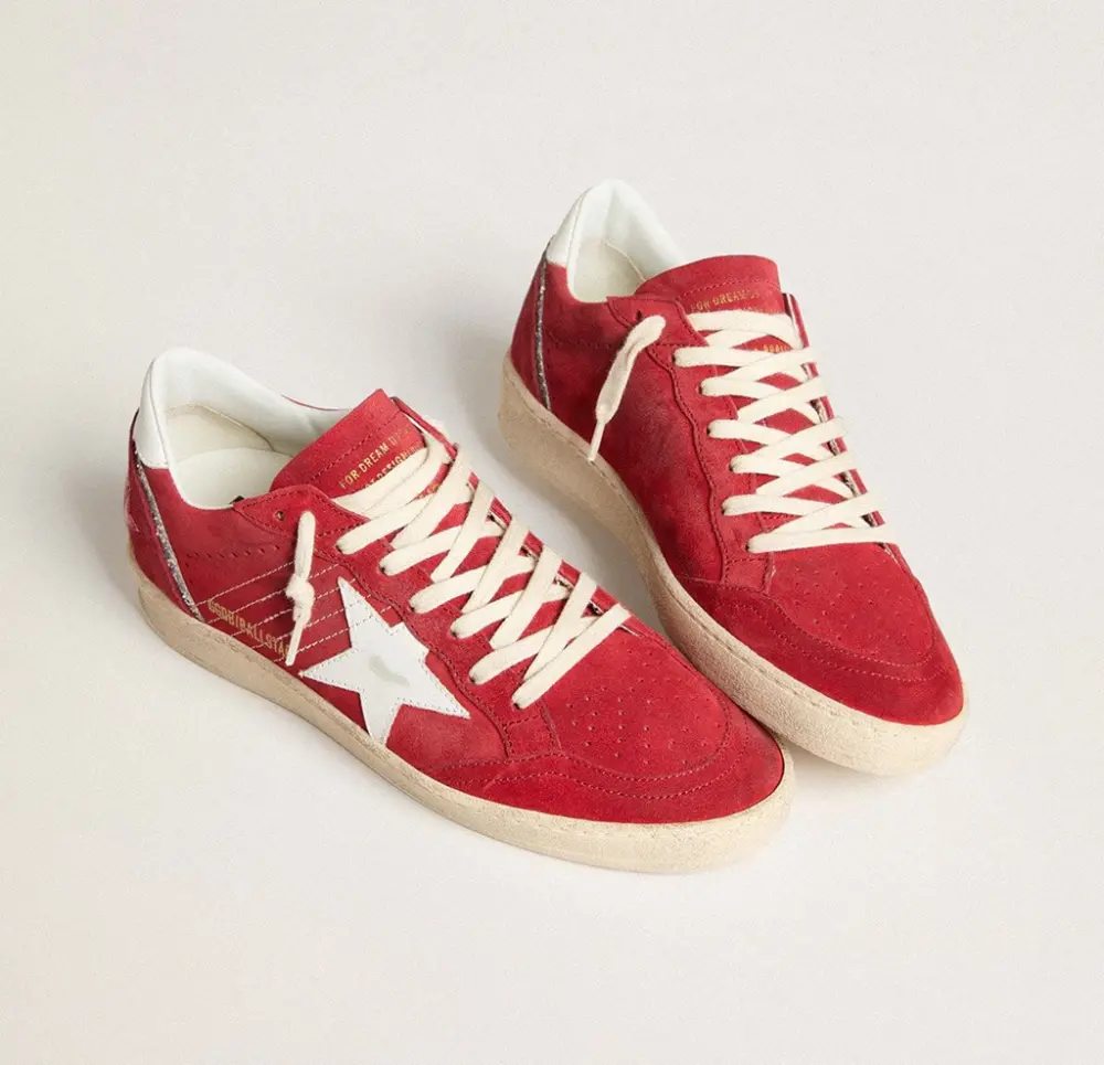 Alternative view of Giày Golden Goose Ball Star 'Red' GWF00117-F007206-40375
