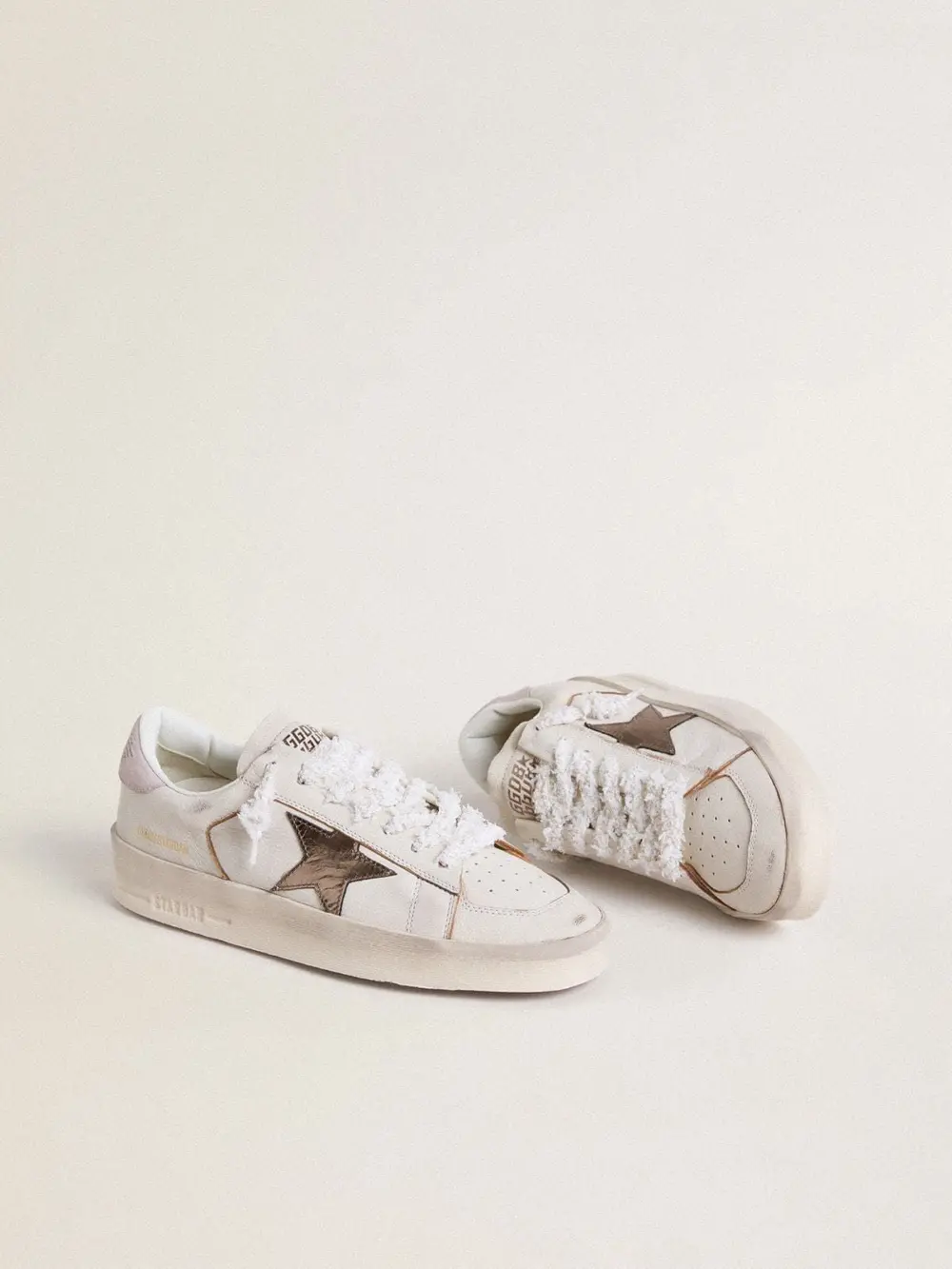 Giày Golden Goose Stardan 'White' GWF00128-F007276-82942 - Ảnh 4