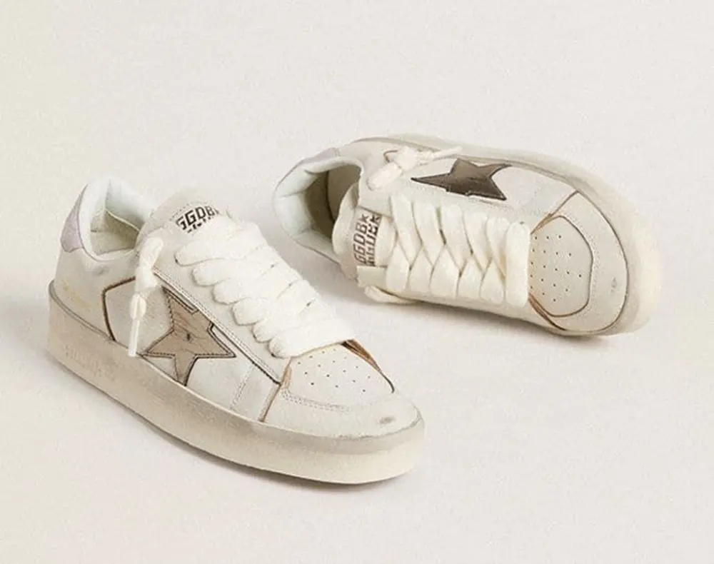 Giày Golden Goose Stardan 'White' GWF00128-F007276-82942 - Ảnh 3