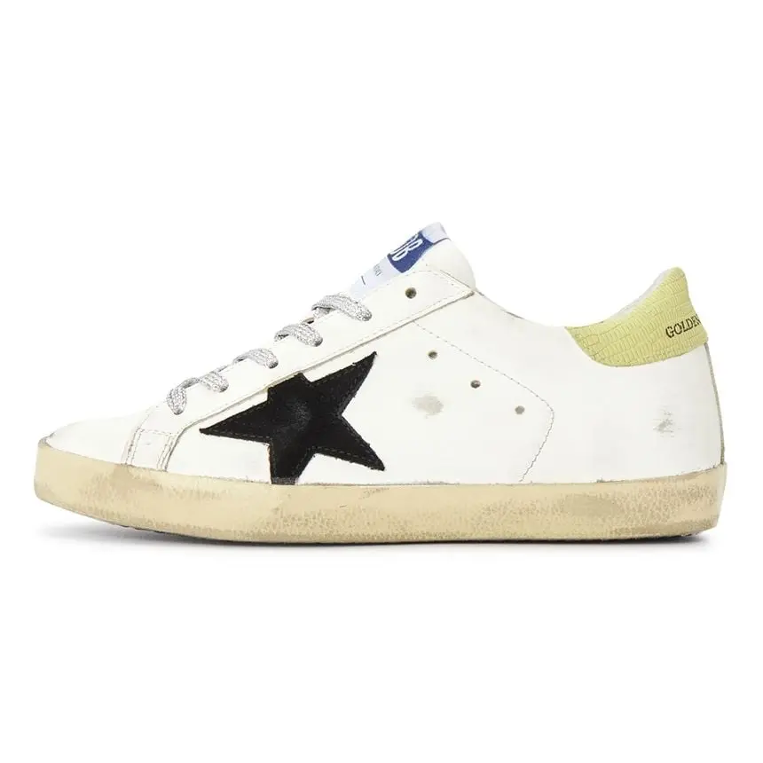 Giày Golden Goose Superstar Teyus 'White Yellow' GWF00101-F003192-11171 - Ảnh 3
