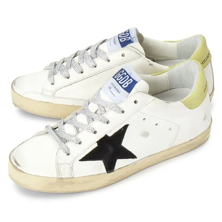 Alternative view of Giày Golden Goose Superstar Teyus 'White Yellow' GWF00101-F003192-11171