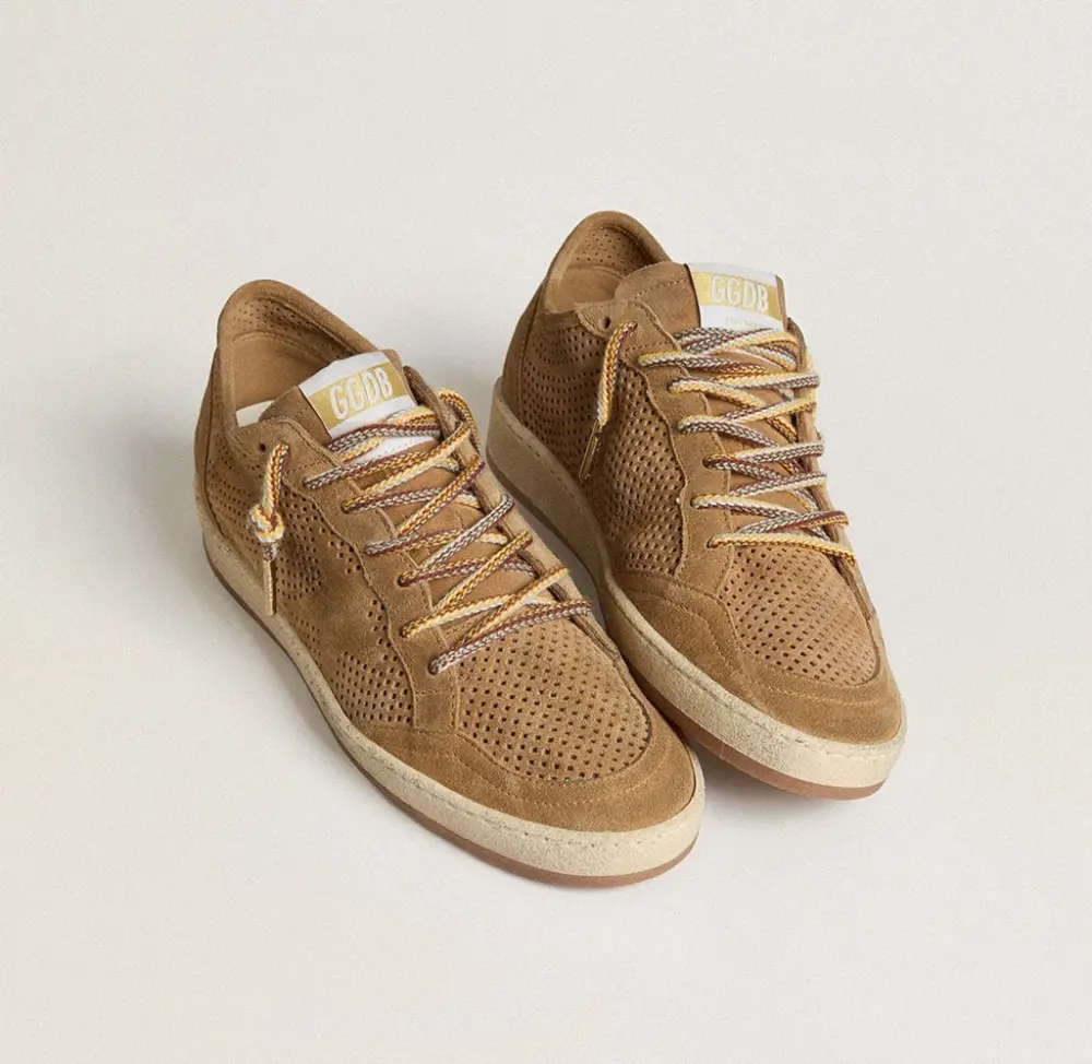 Giày Golden Goose Ball Star 'Tobacco' GWF00916-F007312-55354 - Ảnh 3
