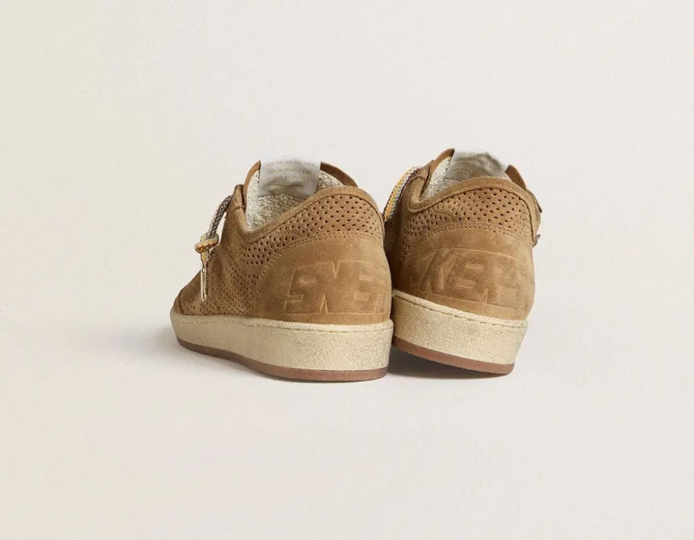 Giày Golden Goose Ball Star 'Tobacco' GWF00916-F007312-55354 - Ảnh 4