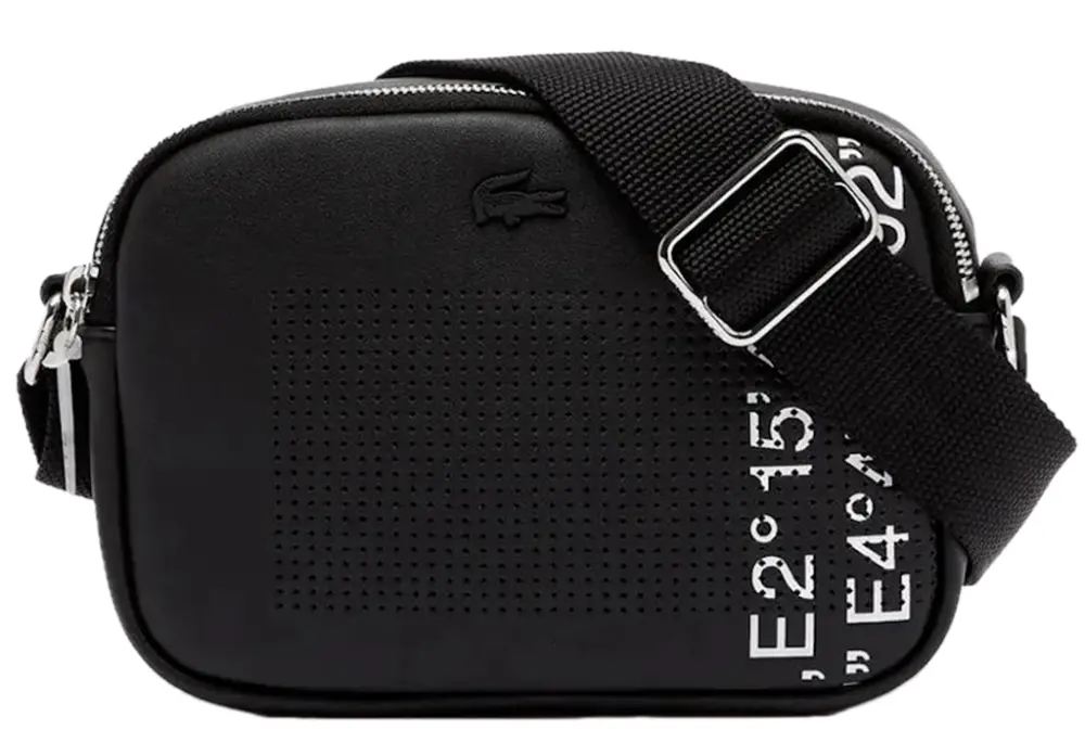 Túi Lacoste Crossbody Geographic Coordinates 'Black' NF3929PE-279