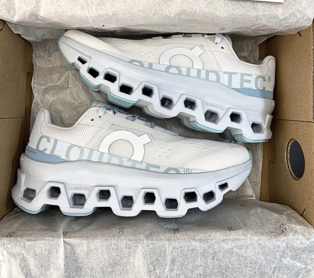 Giày On Running Cloudmonster ‘White’ 61-97653 - Ảnh 3