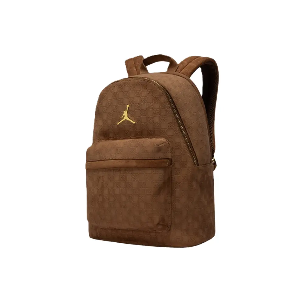 Alternative view of Balo Nike Jordan Monogram Suede ‘Brown’ JD2533180AD-002
