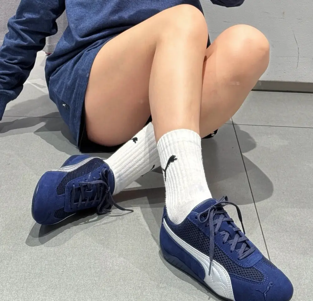 Giày Puma Speedcat Premium ‘Navy Matte Silver’ 403902-05 - Ảnh 3