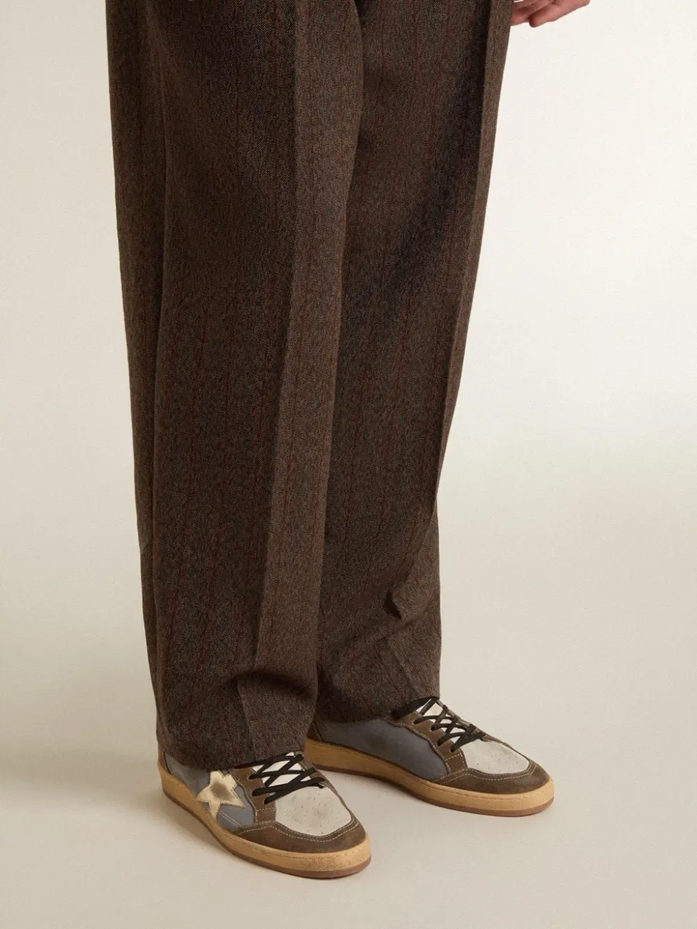 Alternative view of Giày Golden Goose Ball Star 'Gray' GMF00117-F007496-50933