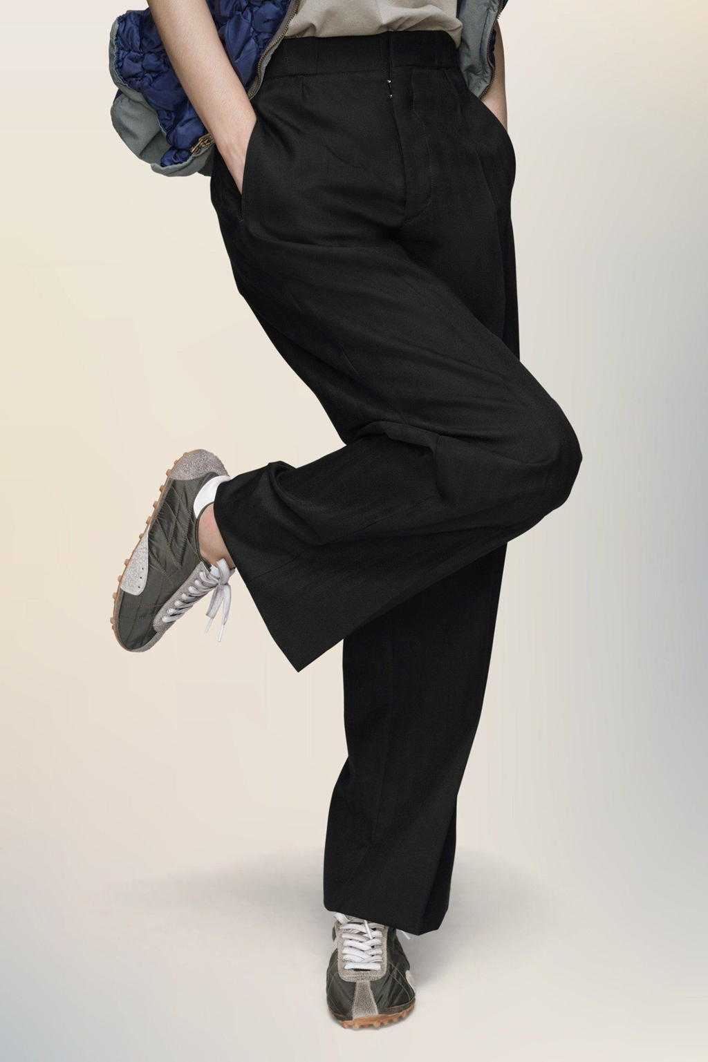 Alternative view of Giày Maison Margiela Sprinters 'Green' S57WS0514P7415HB069