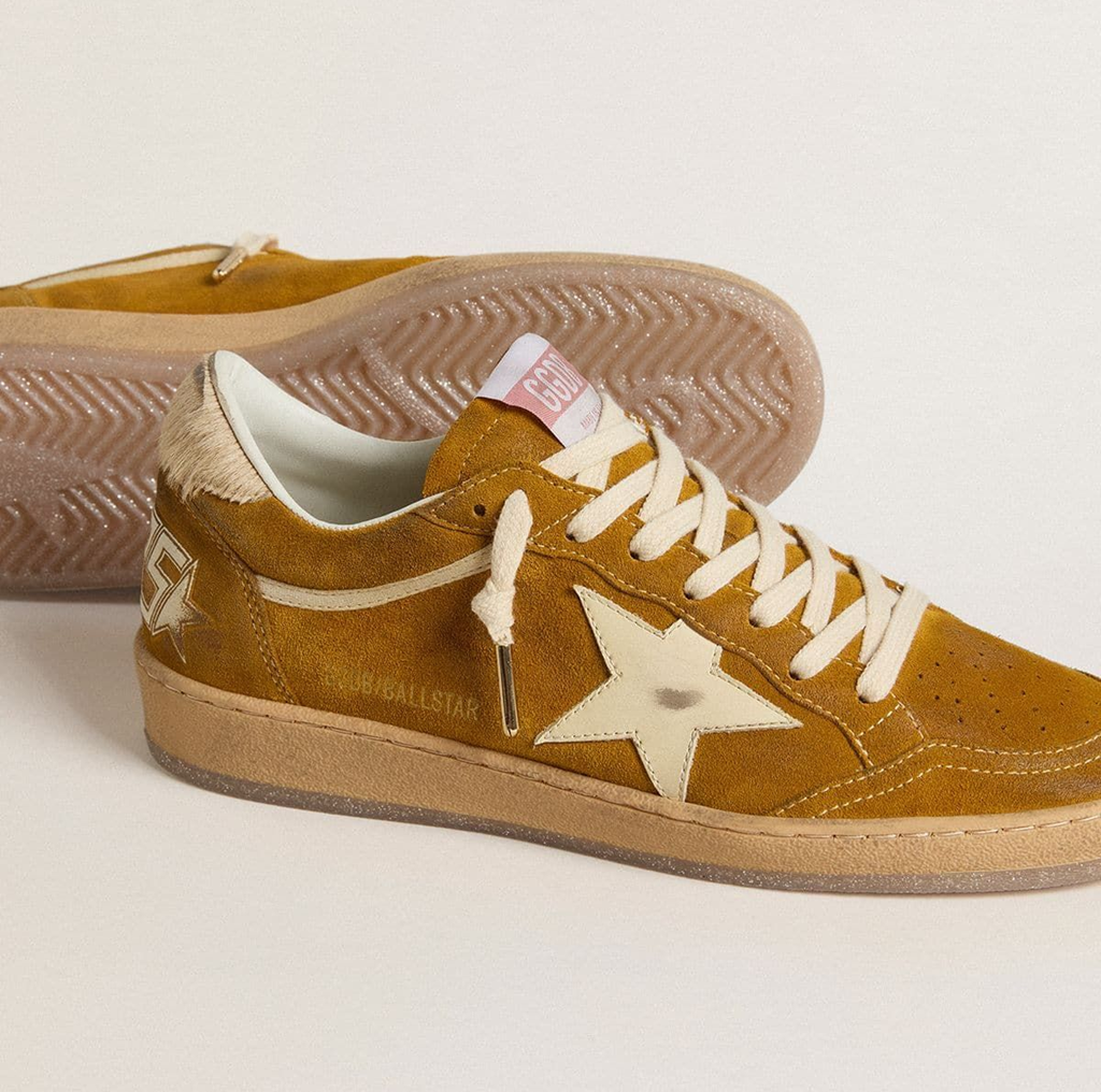 Giày Golden Goose Ball Star 'Camel' GWF00117-F007473-15776 - Ảnh 3
