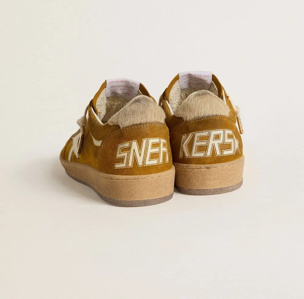Giày Golden Goose Ball Star 'Camel' GWF00117-F007473-15776 - Ảnh 4