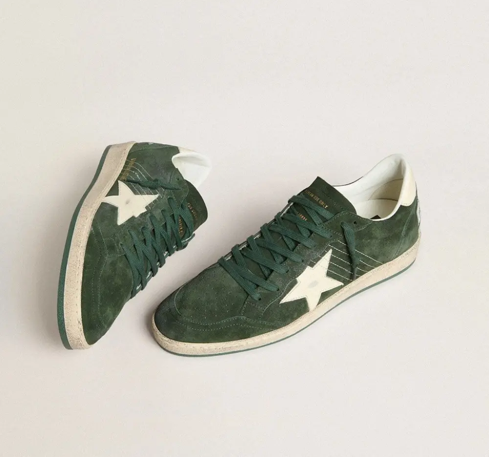 Alternative view of Giày Golden Goose Ball Star 'Green' GWF00117-F007204-35924