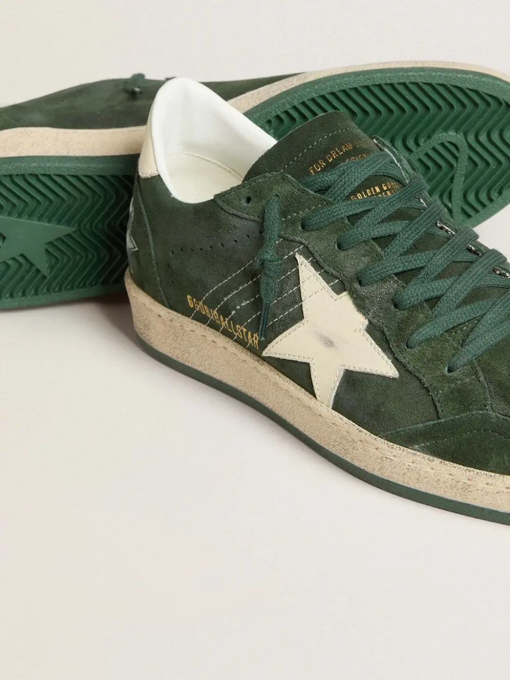 Giày Golden Goose Ball Star 'Green' GWF00117-F007204-35924 - Ảnh 3