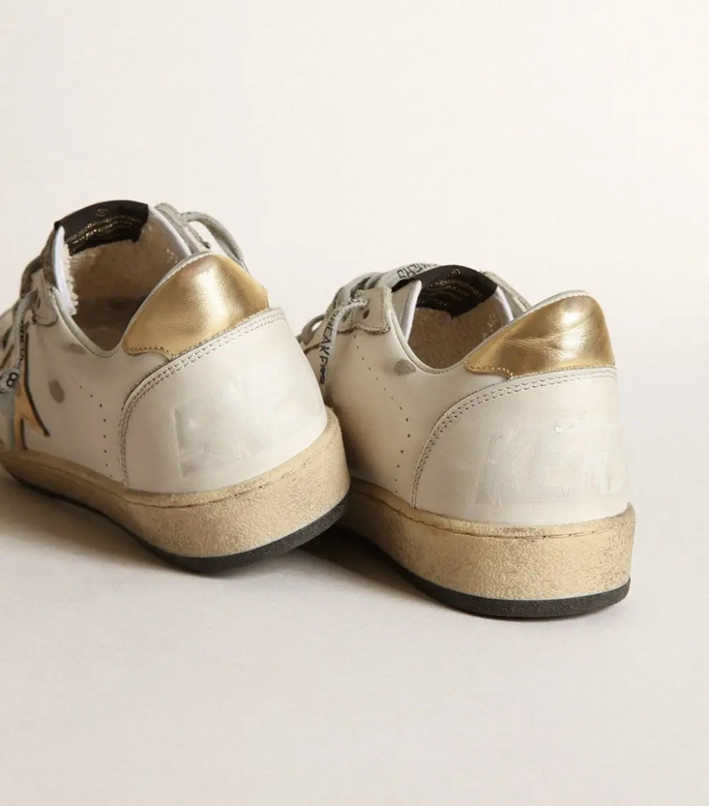 Giày Golden Goose Ball Star 'White' GWF00117-F000783-80608 - Ảnh 4