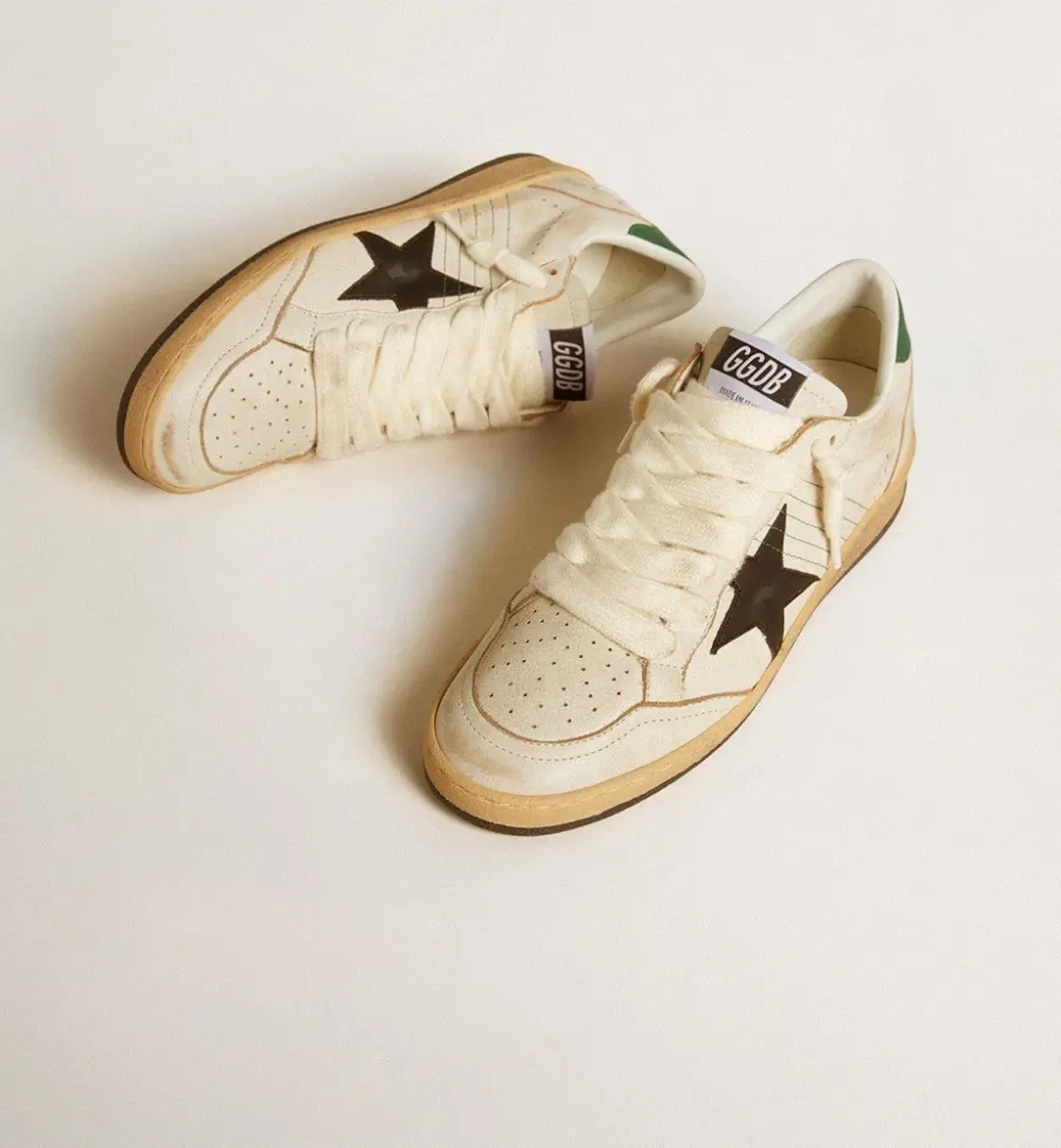 Alternative view of Giày Golden Goose Ball Star 'White' GWF00117-F006550-10788