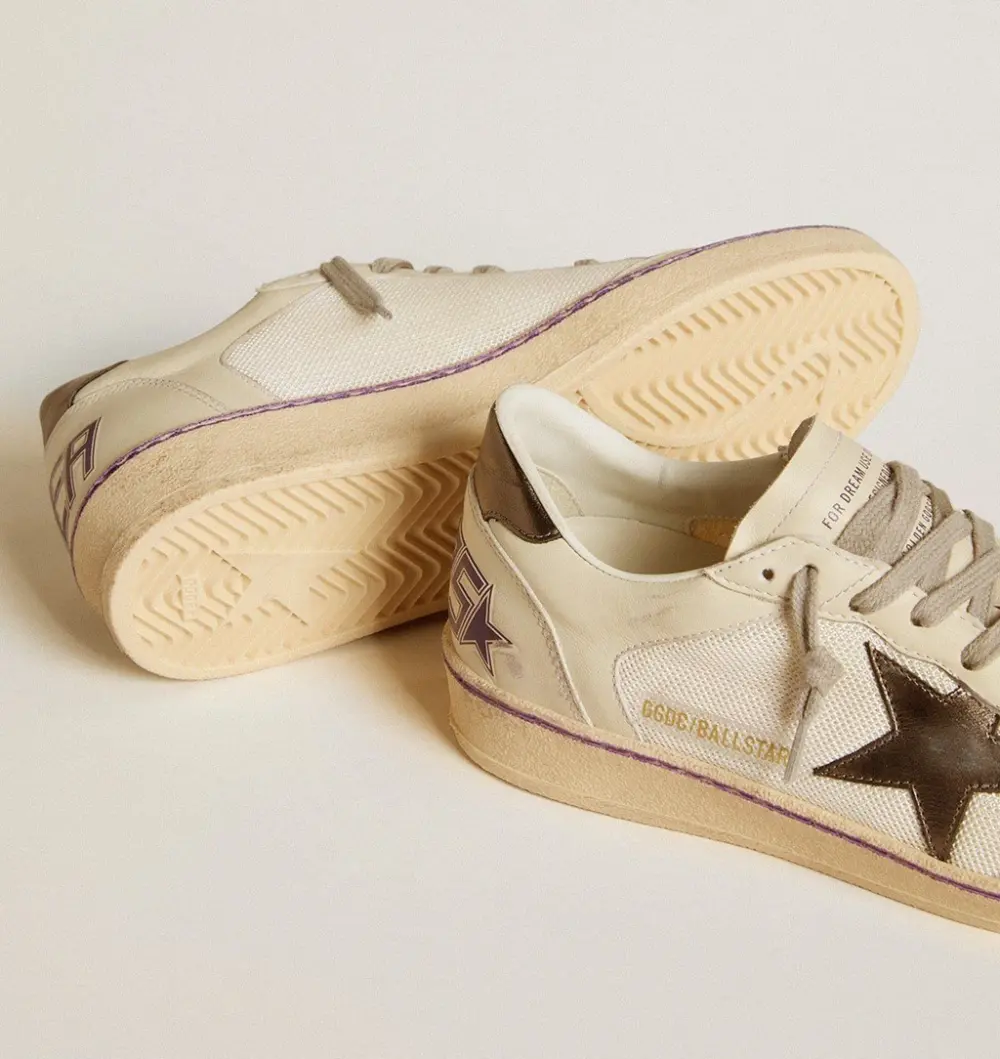 Giày Golden Goose Ball Star 'White' GWF00327-F006663-11867 - Ảnh 3
