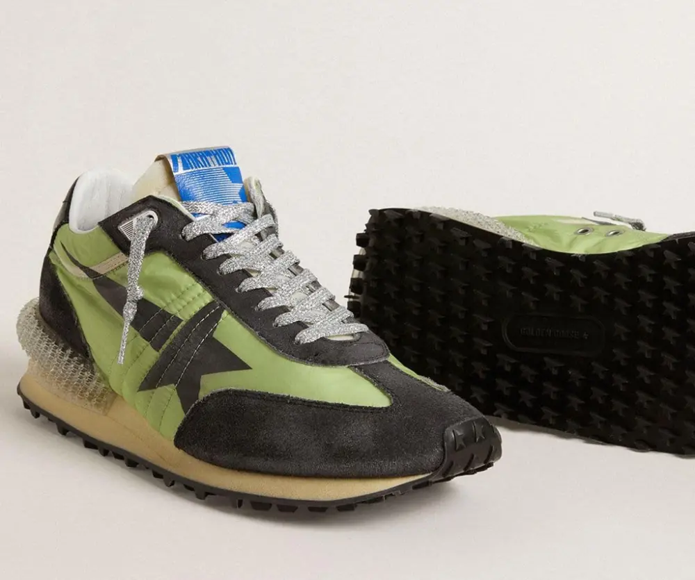 Giày Golden Goose Marathon 'Green' GWF00684-F007400-35684 - Ảnh 3