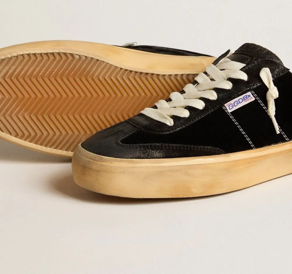 Giày Golden Goose Soul Star 'Black' GWF00464-F005055-90415 - Ảnh 4