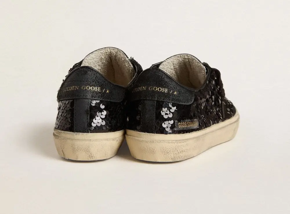 Giày Golden Goose Soul Star 'Black' GWF00464-F007486-90100 - Ảnh 4
