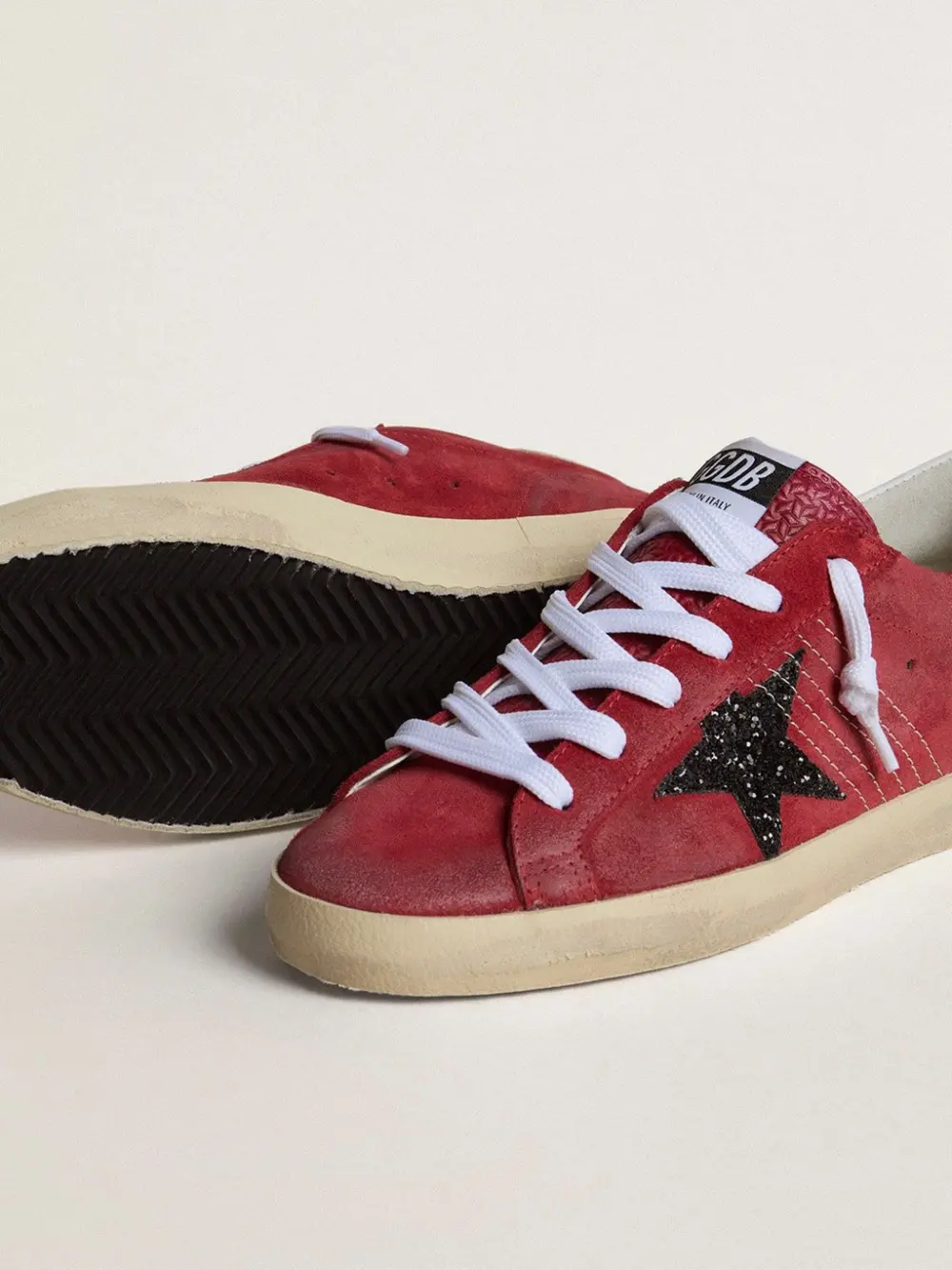 Giày Golden Goose Super-Star 'Red' GWF00101-F007203-40525 - Ảnh 3