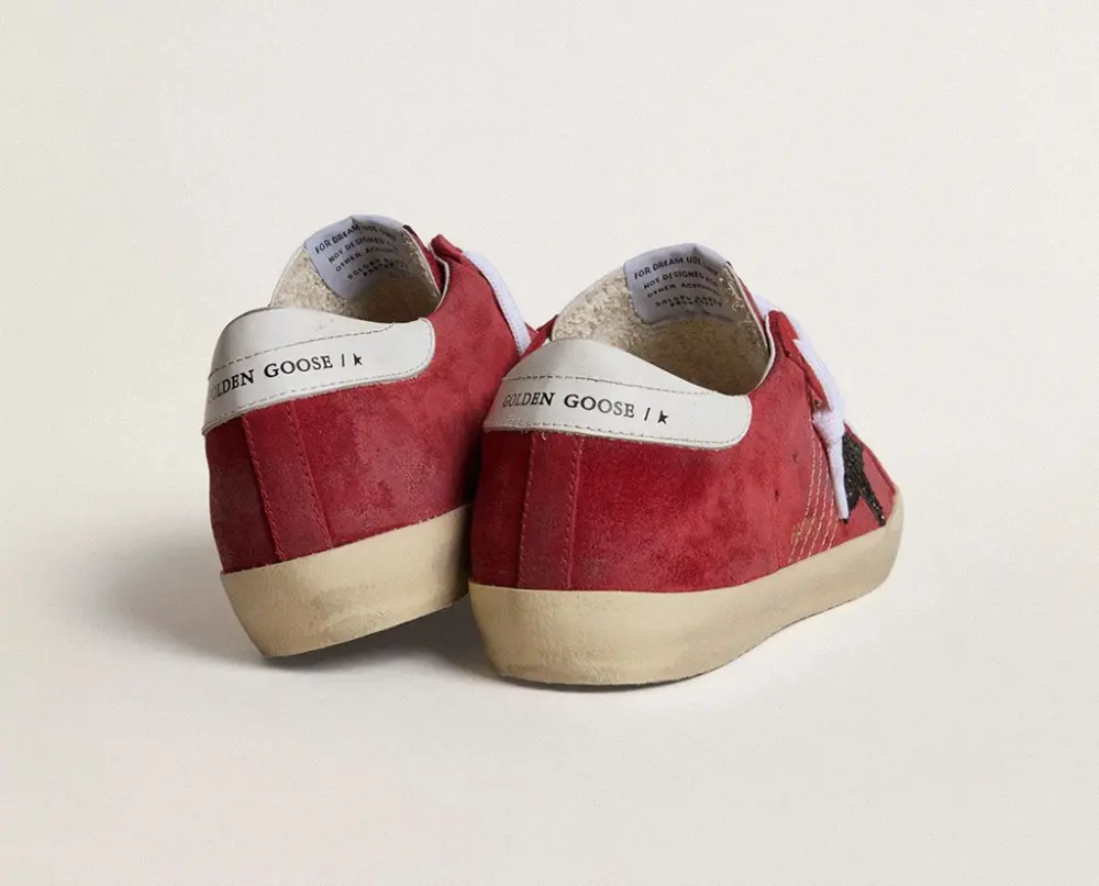 Giày Golden Goose Super-Star 'Red' GWF00101-F007203-40525 - Ảnh 4