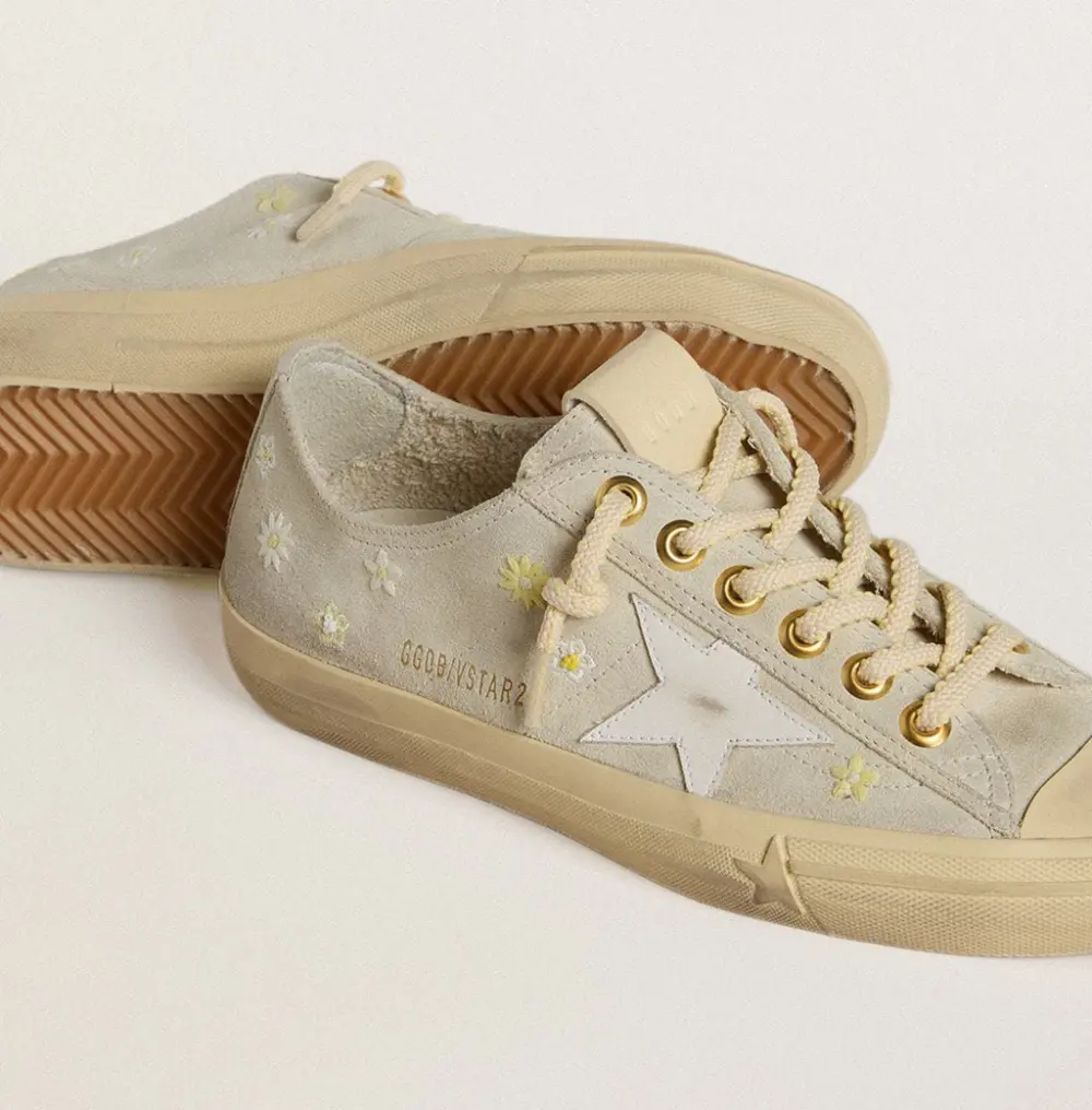 Giày Golden Goose V-Star 'Ice-gray' GWF00129-F007293-15724 - Ảnh 3