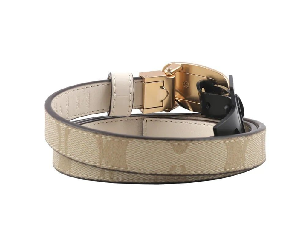 Alternative view of Thắt Lưng Coach Signature Buckle Belt 'Beige' CP367-IMDQC