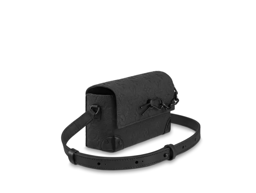 Túi Louis Vuitton Steamer Wearable Wallet 'Black' M81746 - Ảnh 4