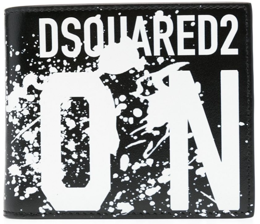 Ví Dsquared2 Icon Splash Wallet ‘Black’ WAM0056015004832124