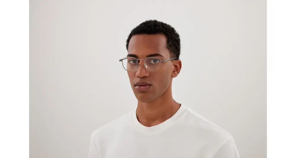 Alternative view of Kính Gucci Eyeglasses 'Silver' GG1878O-002