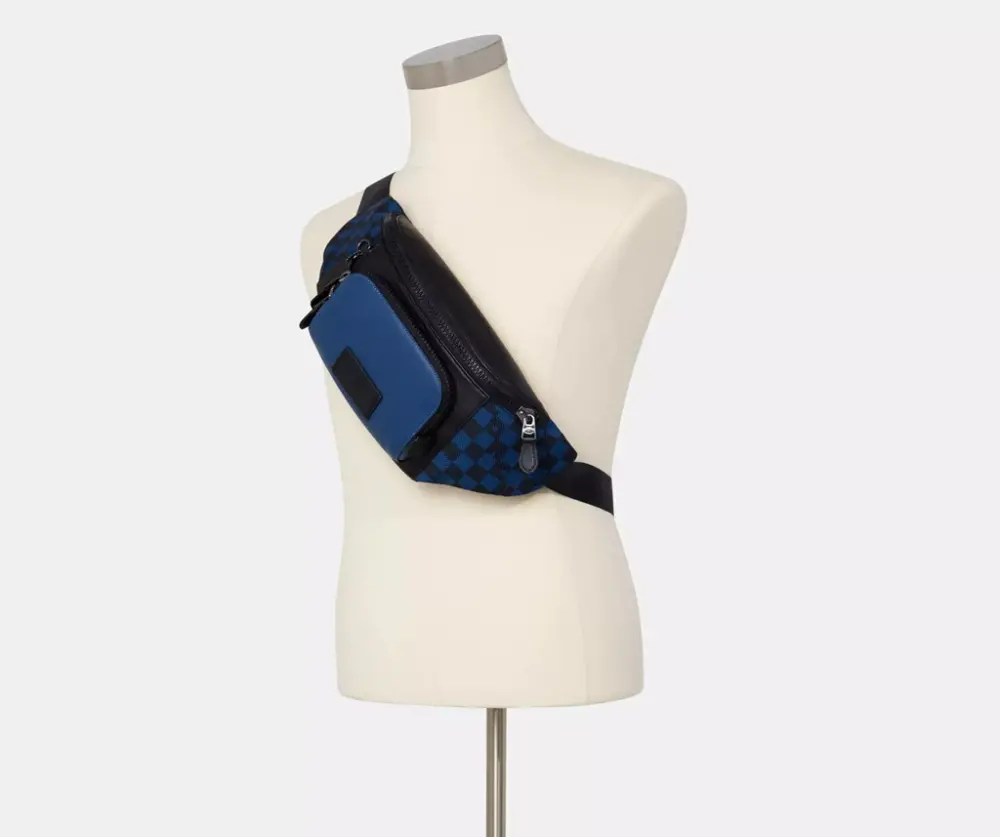 Alternative view of Túi Coach Track Belt ‘Blue’ C2728-QBP2S