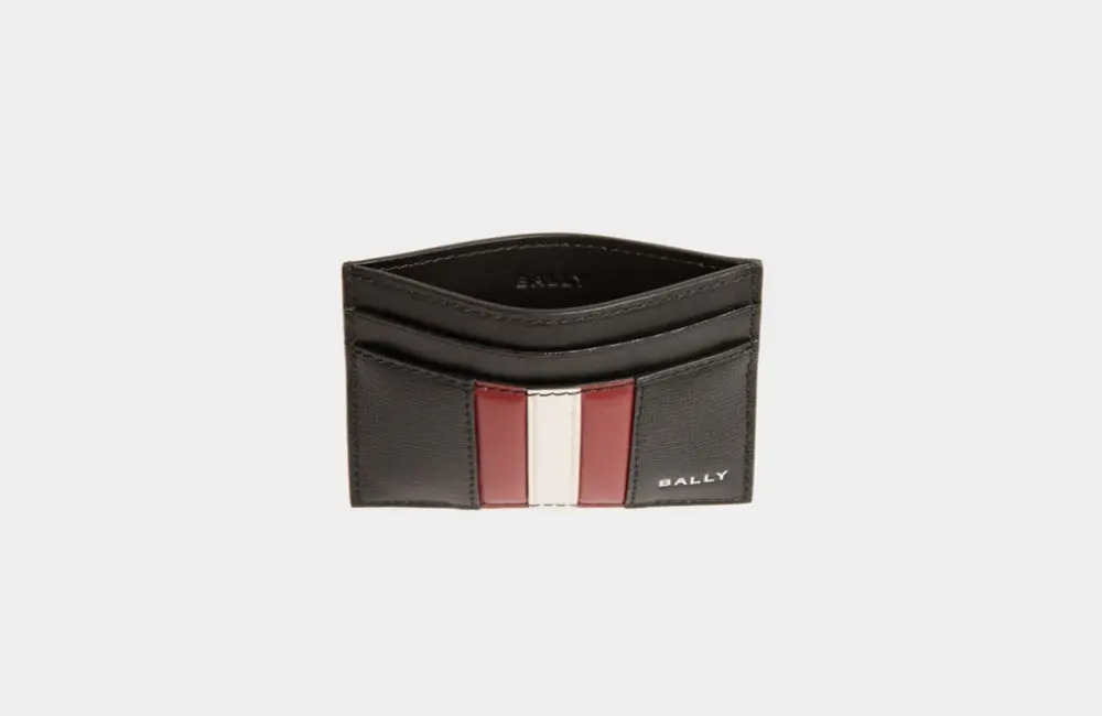 Ví Bally Mythos Card Holder 'Black' 6308565 - Ảnh 3