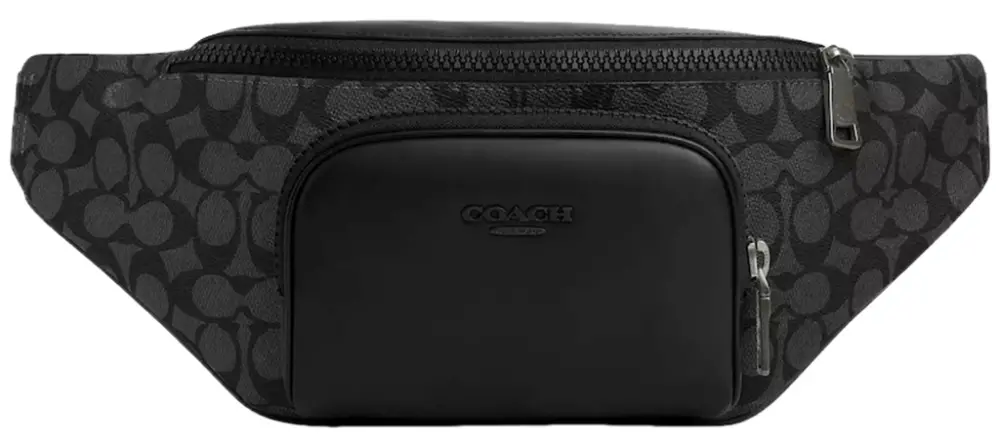 Túi Coach Racer Belt Bag ‘Black’ CT714-QBMI5