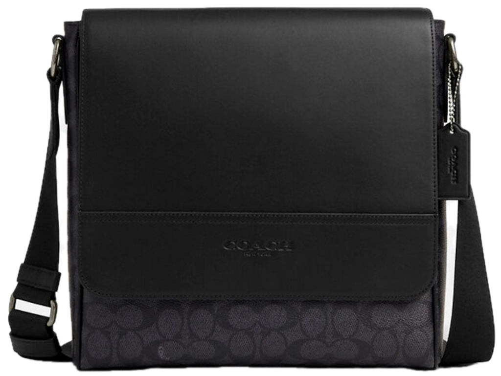 Túi Coach Houston Map Ba 'Black' CZ399-QBMI5