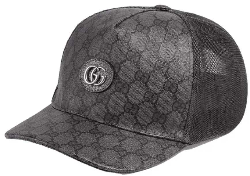 Mũ Gucci GG Supreme Baseball ‘Grey Black’ 733927-4HAXN-8761