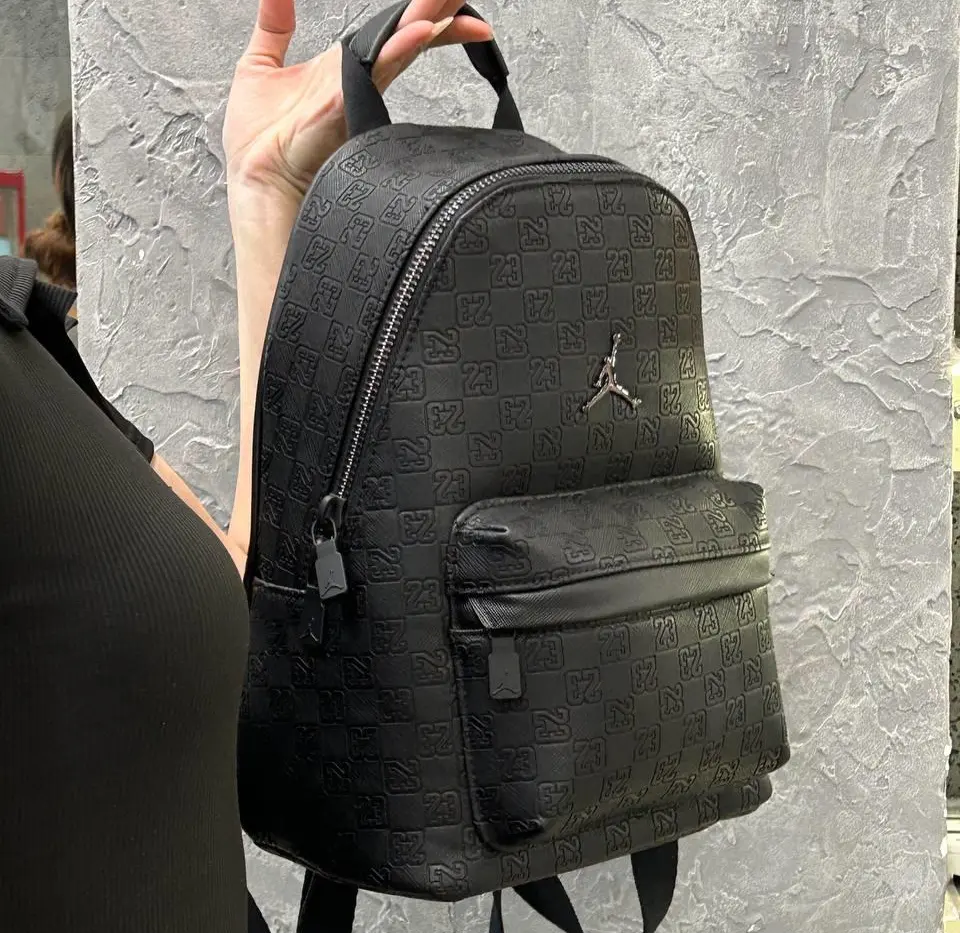 Alternative view of Balo Nike Jordan Monogram Backpack ‘Black’ IB7652-010