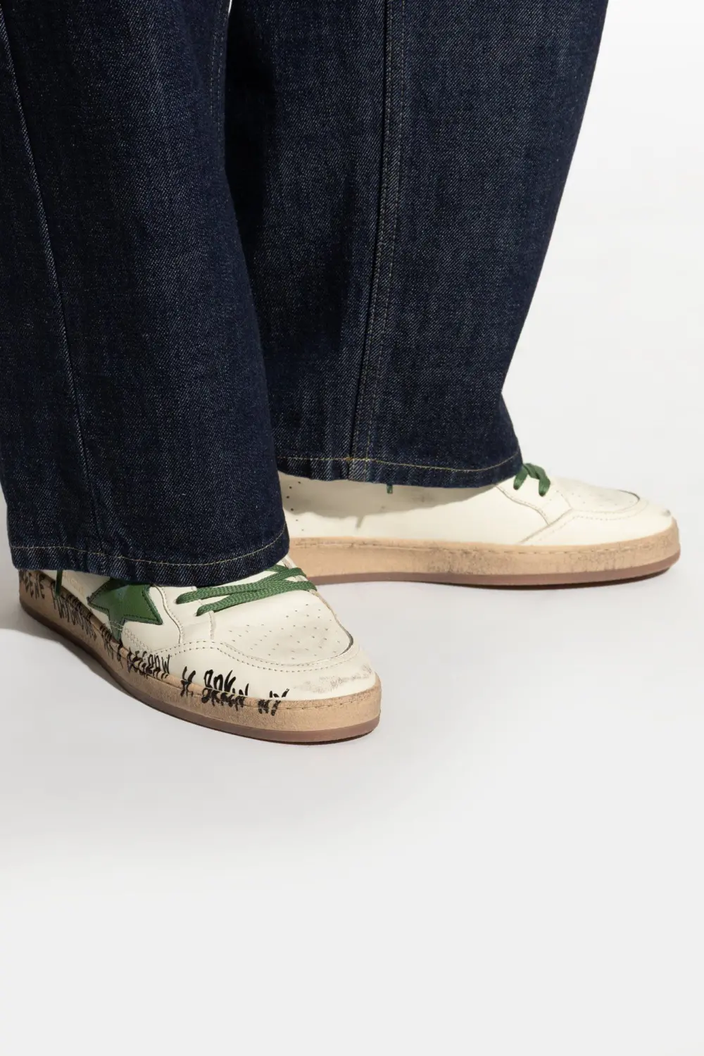 Alternative view of Giày Golden Goose Ball Star 'Beige' GMF00117 F007497 10502
