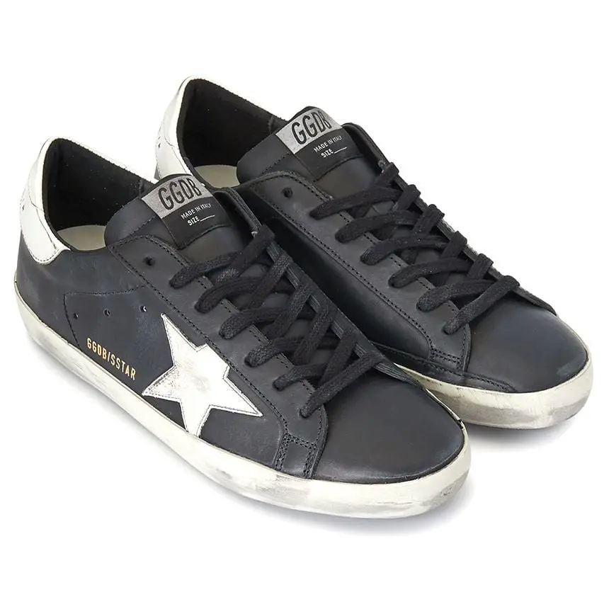 Giày Golden Goose Superstar 'Black' GMF00101-F000321-80203 - Ảnh 4